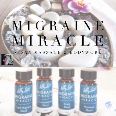 Migraine Miracle at Visan Massage & Bodywork!