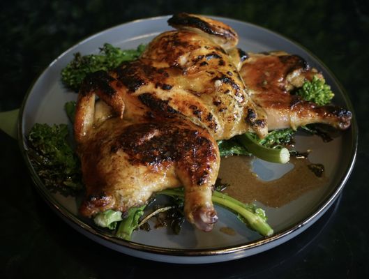 Honey Glazed Cornish Hen