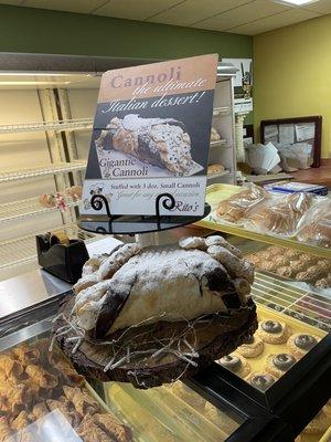 Display in the bakery