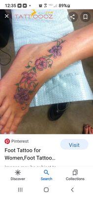 I am looking to get this exact same tattoo in the pic. Same size and color scheme. About how much would this cost?