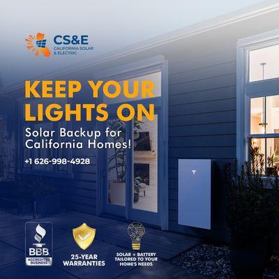 California Solar & Electric introduces Powerwall 3! Compact, stackable, and easy to install, it fits any home and solar system-indoor or out