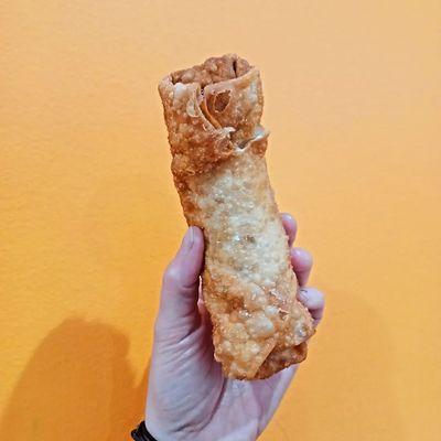 Buffalo chicken egg roll.