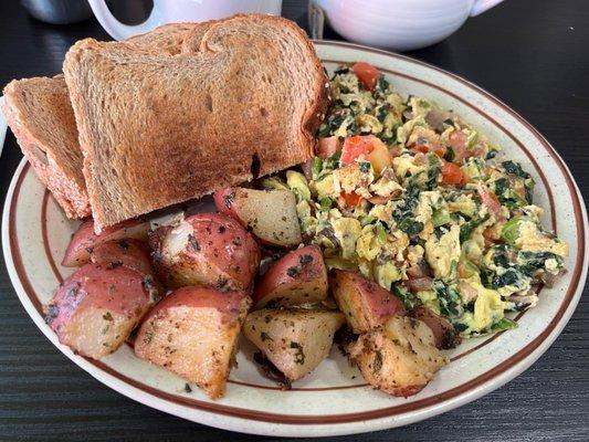 Johnny's Veggie Scramble