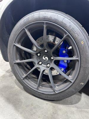 Wheel damage from California Auto Centers