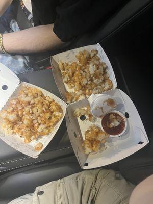 Smashed tots