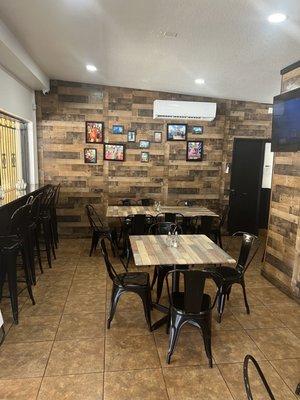 Beautiful clean and air-conditioned dining room