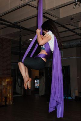 Aerial silks