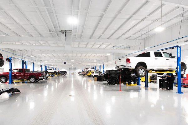 Several service bays to get you in and out quickly!