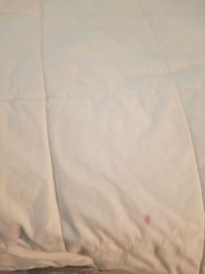 stains on comforter