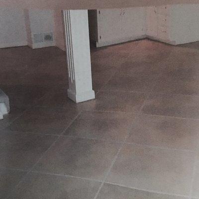 Overlay on existing concrete floor