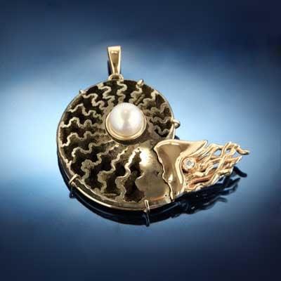 Exquisite custom made Sea Life jewelry inspired by the ocean.  Destin FL