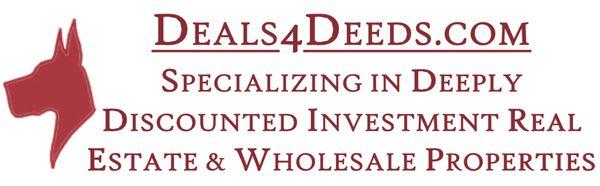 We Offer Deeply Discounted Off-Market Investment Properties for Real Estate Investors | Deals 4 Deeds | Deals4Deeds.com