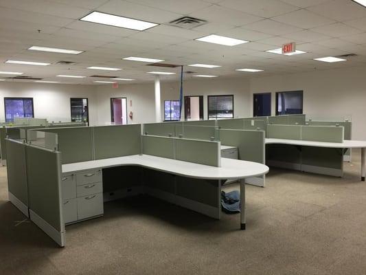 Mr Cubicle's install at our DFW location.