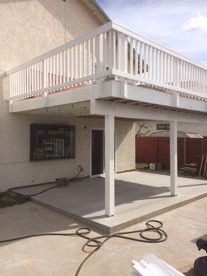 Clean lines patio cover