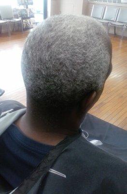 Customer pic after cut