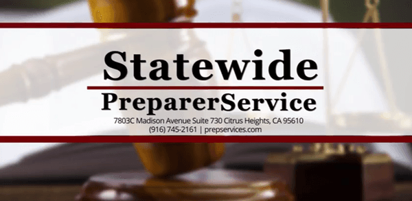 Statewide Preparer Services 916-745-2161 www.prepservices.com