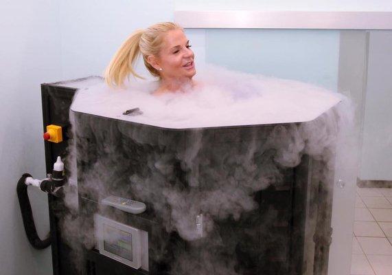 This is what Whole Body Cryotherapy is all about!