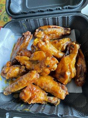 sweet and tangy wings