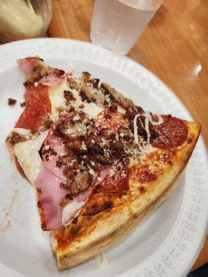 Meat eater pizza