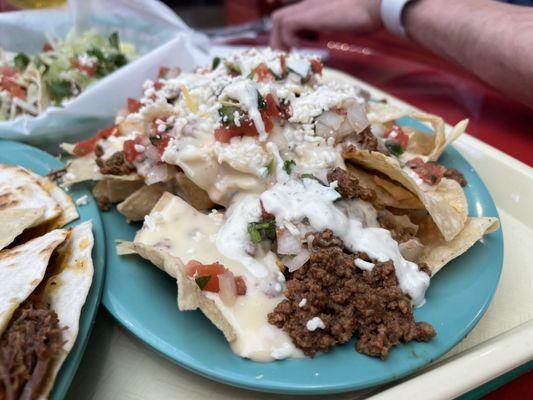 Seasoned Ground Beef Nachos