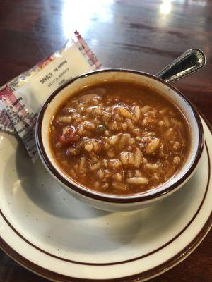 Stuffed pepper soup