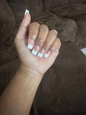 White and pink set