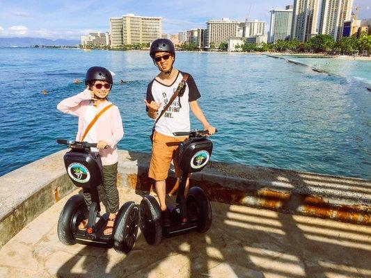 Aloha from the pier in Waikiki!