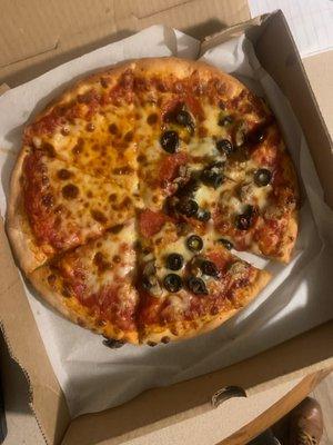 Small pizza