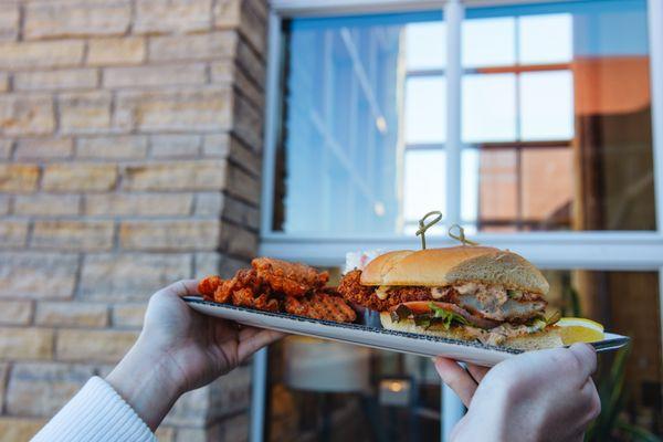 Old Bay Fish Sandwich