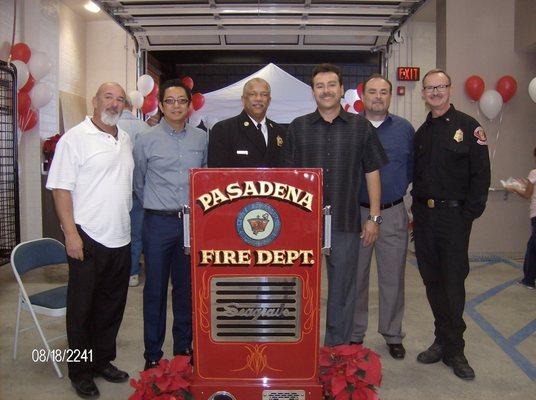 Inauguration day of Station #39