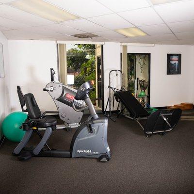 Physical Therapy Exercise Machine for Arm and Leg treatments.