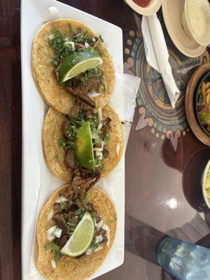 Steak tacos