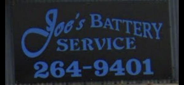 Joe's Battery Service Shop