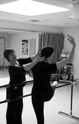 Private training with professional ballet dancer and teacher Anna Lederfeind