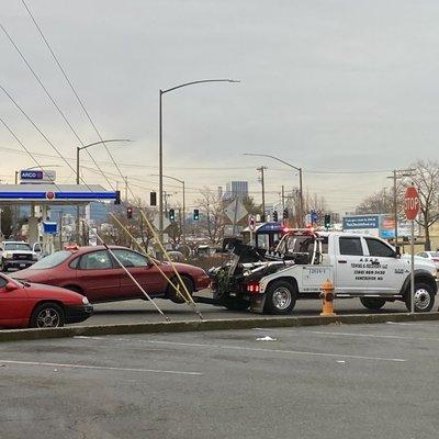 Pictured is an Asap Towing truck, in Jan. 2021. Got me out of a sticky situation