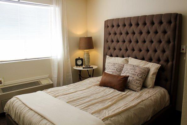 Our Independent Living one bedrooms.