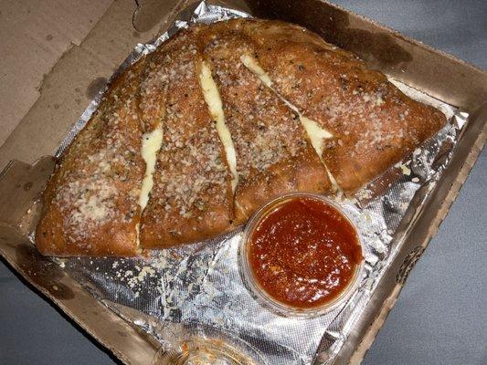 Cheese calzone