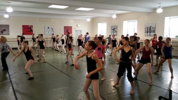 One of several Summer Intensive Classes this summer in 2014