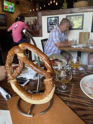 Bavarian pretzel