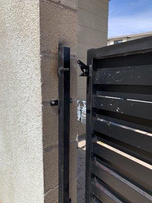 Pool gate repairs