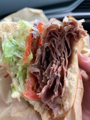 Beef gyro