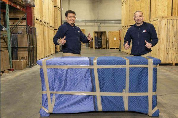 Wrapping your furniture!