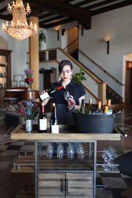 Complimentary wine reception 4:30-6pm daily in the lobby