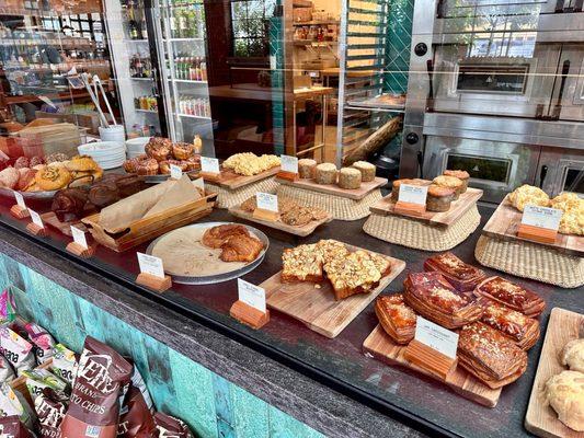 Amazing selection of pastries for sale