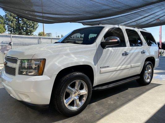 Detailed and made the shine on my Tahoe come back!!!