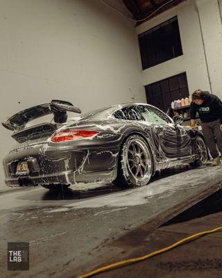 Porsche GT3 Exterior Wash