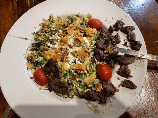 Chopped Steak Salad