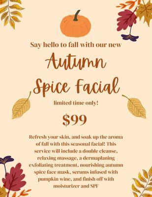 Seasonal facial