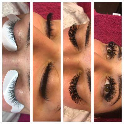 Volume lashes