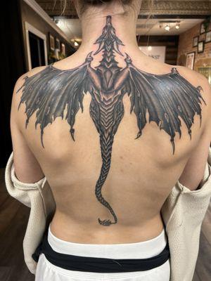 The back piece Tori did on me!